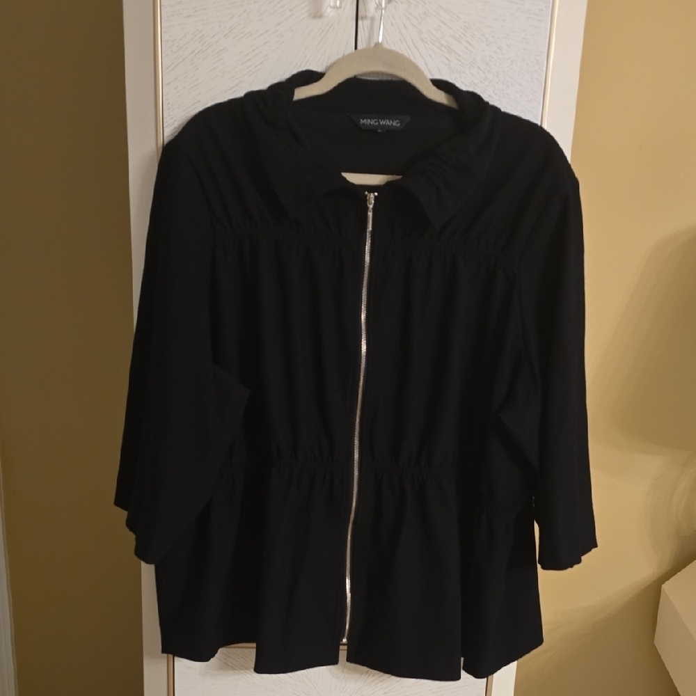 Ming Wang Black Blazer Jacket